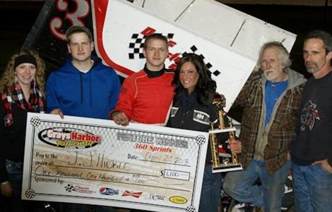 Hickle Brings Home 360 Sprint Feature